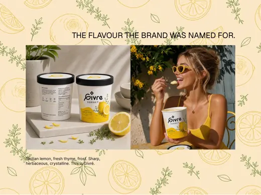 Givre — lemon thyme flavour lifestyle