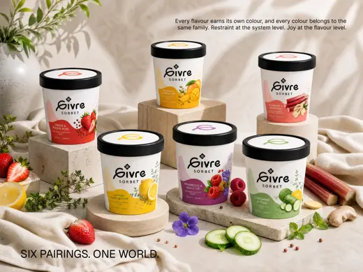 Givre — product lineup, six flavours