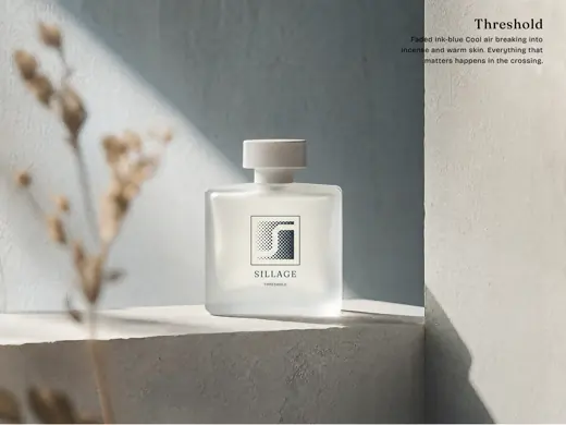 Sillage — Threshold scent bottle
